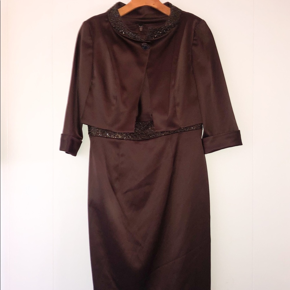 Chocolate Brown Formal Dress